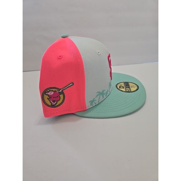 San Diego Padres City Connect New Era 59FIFTY MLB Fitted Cap Hat Colorful White - Picture 6 of 16
